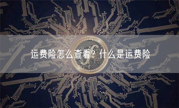 运费险怎么查看? 什么是运费险-第1张图片-交易所